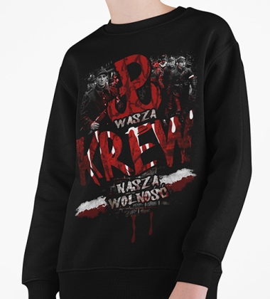 Bluza dziecięca WASZA KREW